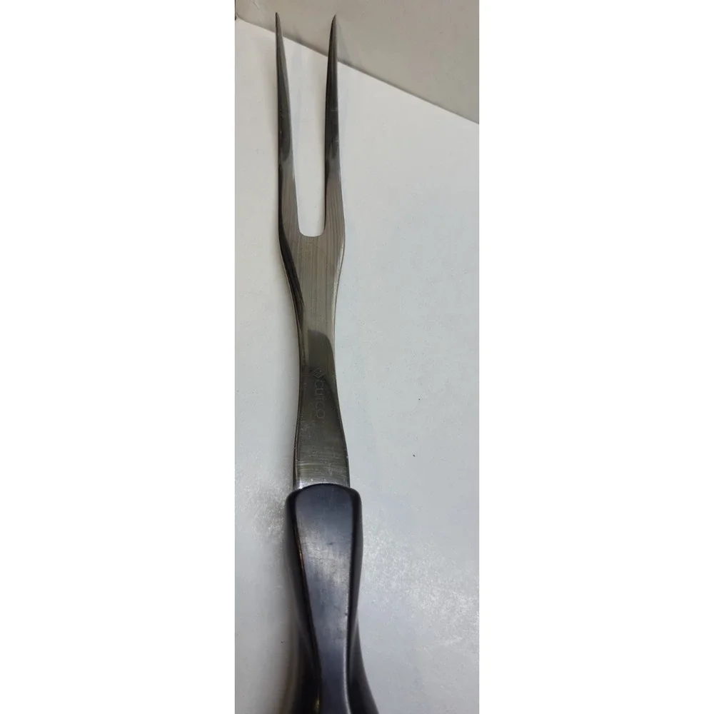 Cutco Carving Fork 1727 KC - USED 12 inch Brown handle